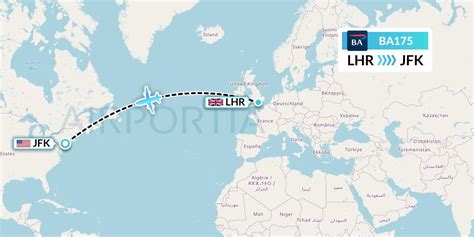 Flying British Airways From London to New York in .